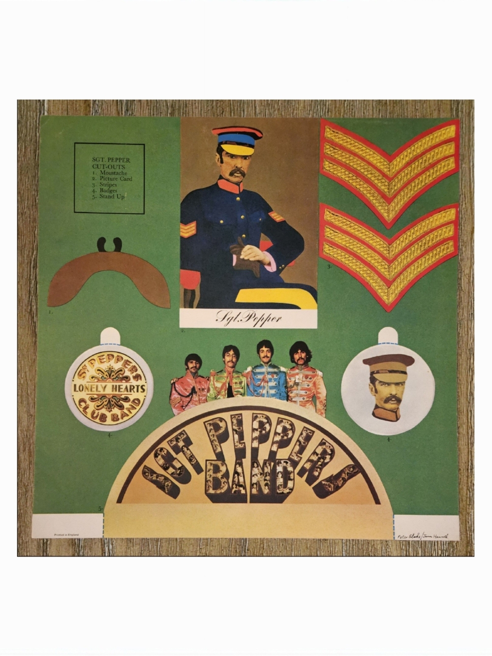 BEATLES•Sgt. Pepper's Lonely Hearts Club Band•1967 UK Mono (PMC 7027) 1st Press - Picture 8 of 15
